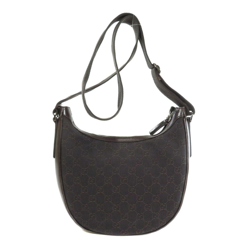 Gucci Canvas brown leather Bag GG Monogram Crossbody Brown